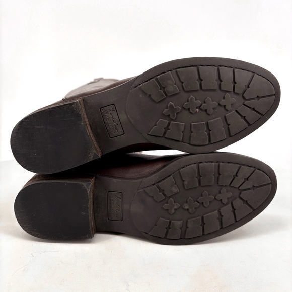 SAM EDELMAN Penny Tall Brown Leather Riding Boots 7.5 - Picture 11 of 16